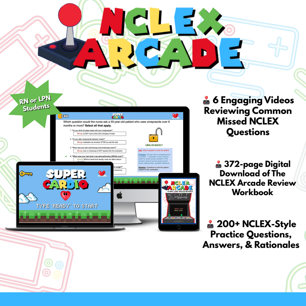NCLEX Arcade (Replay) - The Nurse Sam