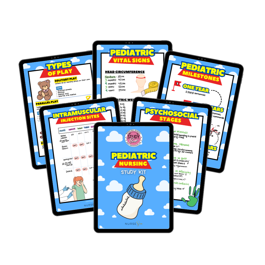 Ped Sam Pediatric Kit.pdf Pediatric Nursing Study Kit – The Nurse Sam