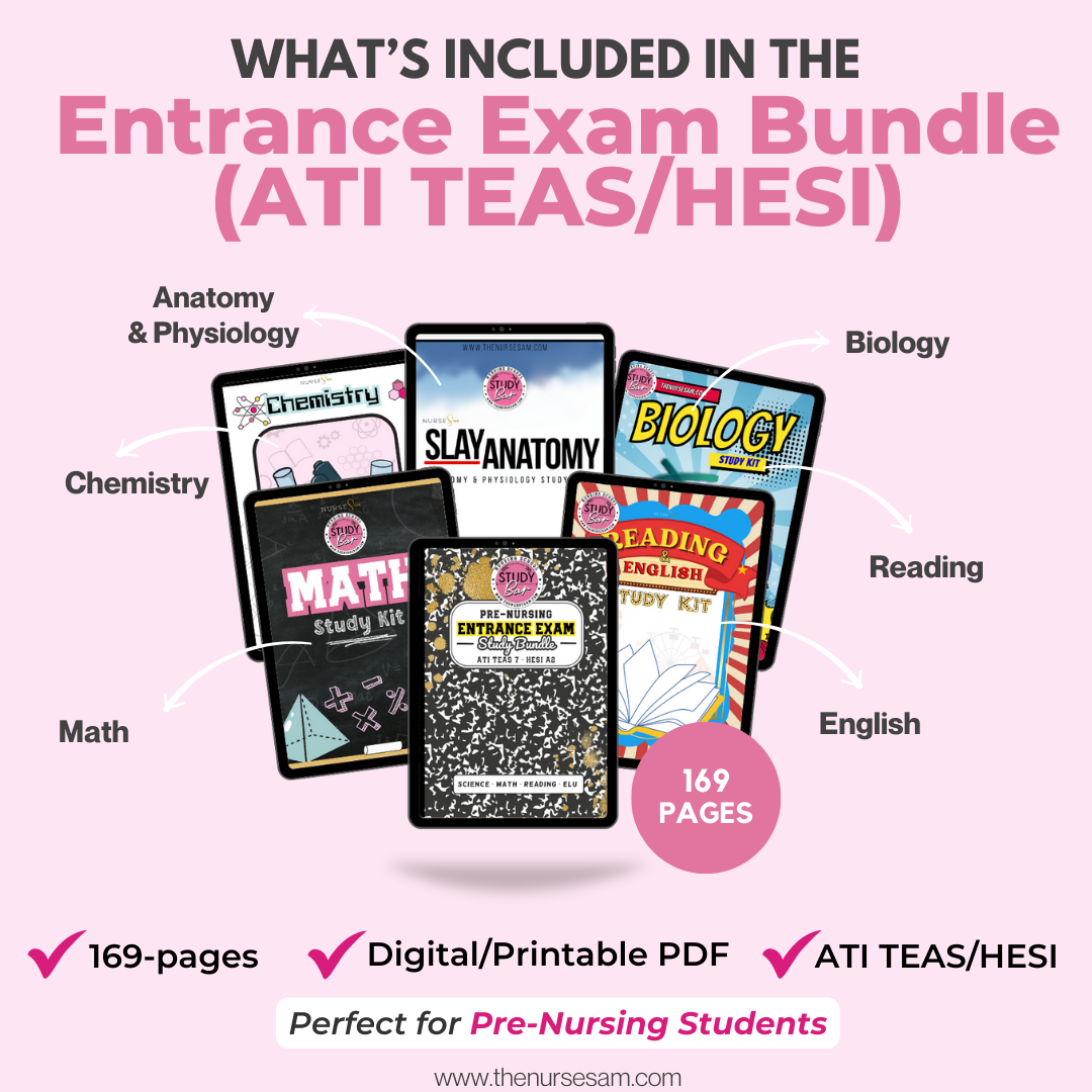 pre-nursing-entrance-exam-study-bundle-the-nurse-sam for Free Printable Hesi Study Guide Pre-Nursing Entrance Exam Study Bundle – The Nurse Sam for Free Printable Hesi Study Guide