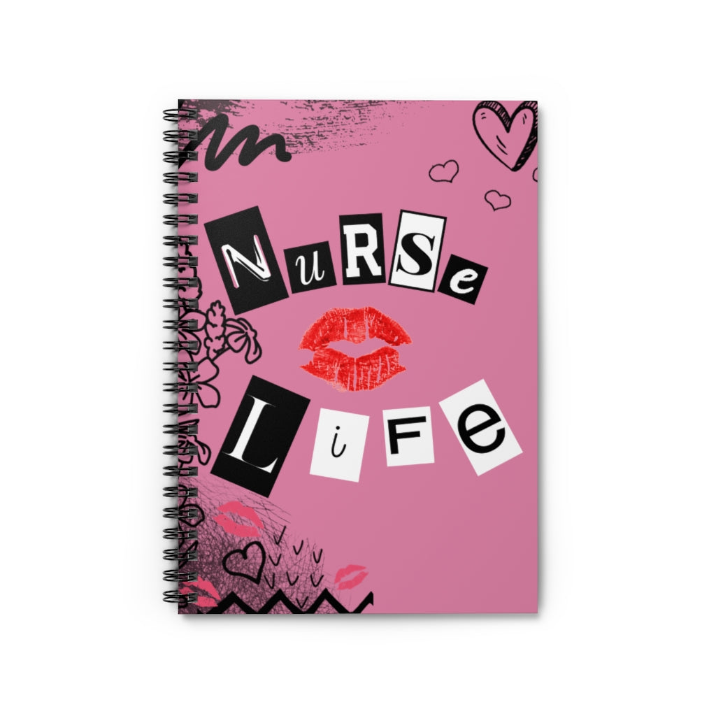 Nurse Life Spiral Notebook - The Nurse Sam