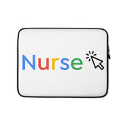 Ask The Nurse Laptop Sleeve - The Nurse Sam