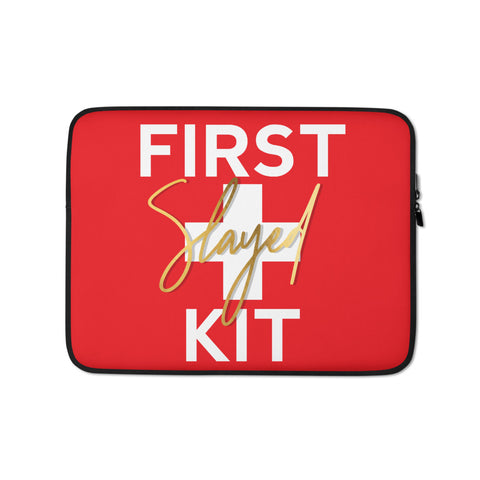 'First Slayed Kit' Laptop Sleeve - The Nurse Sam